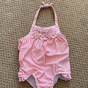 Genie and Jack baby girl one piece swimsuit
